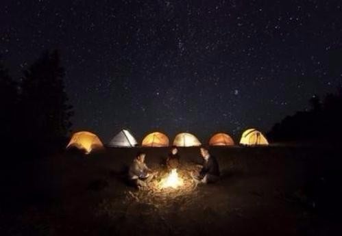八公山野营球形帐篷